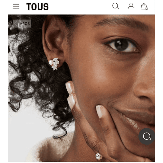 Aros Tous plata y perlas cultivadas 