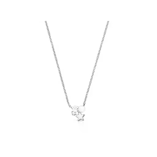 Collar de plata Tous piedra cultivada 