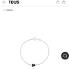 Pulsera Tous plata y espinela 