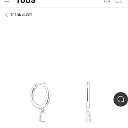 Tous aros de plata cool joy