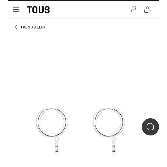 Tous aros de plata cool joy