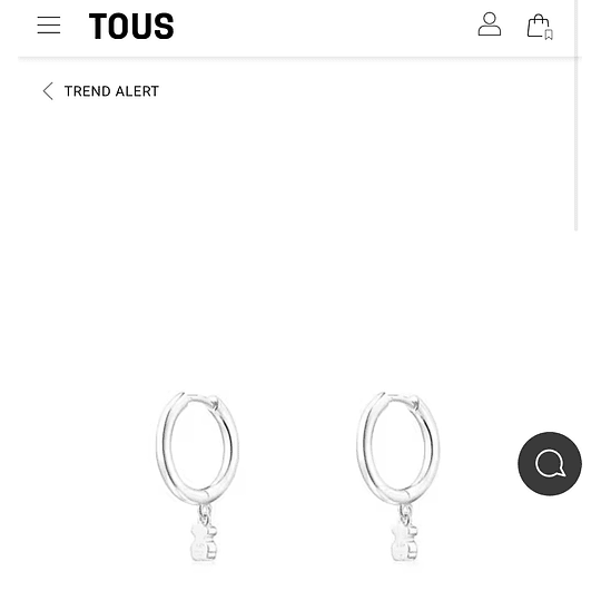 Tous aros de plata cool joy