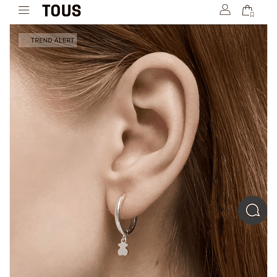 Tous aros de plata cool joy