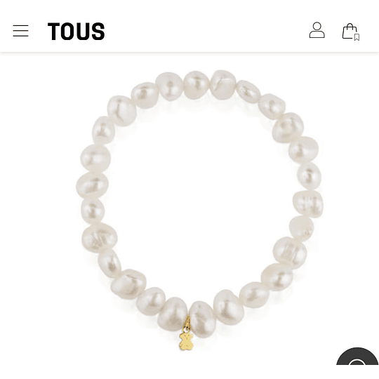 Tous Pulsera Sweet Dolls de Oro y perlas cultivadas 