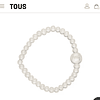 TOUS Pulsera Icon Pearl de Plata