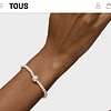 TOUS Pulsera Icon Pearl de Plata