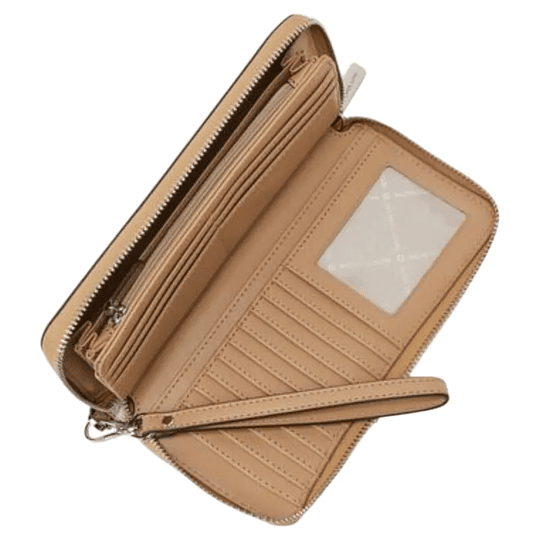 Billetera Michael Kors Travel Continental Camel