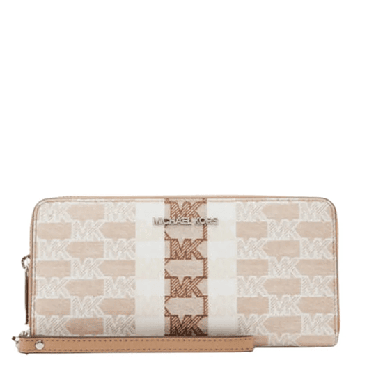 Billetera Michael Kors Travel Continental Camel