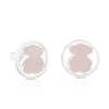 Aros Tous cuarzo rosa