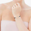 Pulsera TOUS plata 925 y cuero