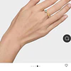 Anillos TOUS baño oro 18K y amazonita número 14
