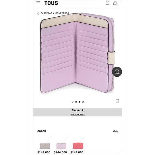 Billetera TOUS
