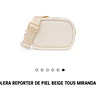 TOUS Miranda 100% cuero