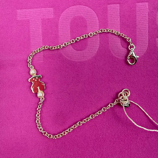 Pulsera TOUS plata 925 y perlas cultivadas