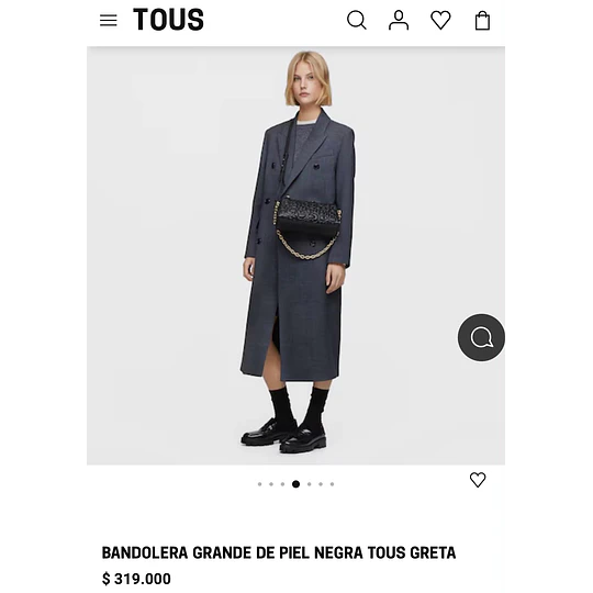 Tous Greta de cuero