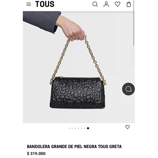 Tous Greta de cuero