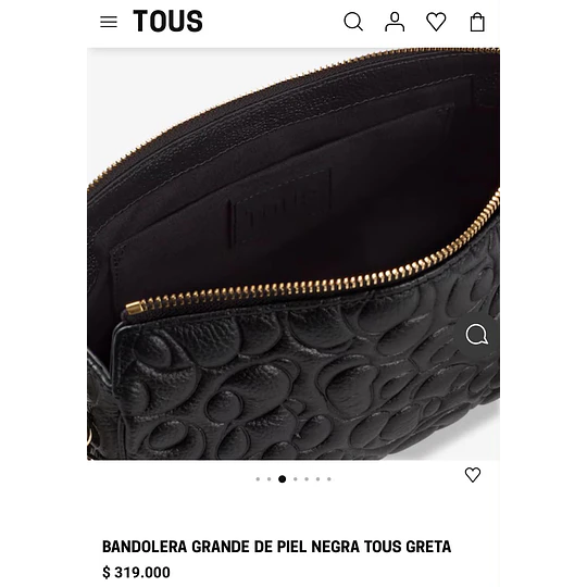 Tous Greta de cuero
