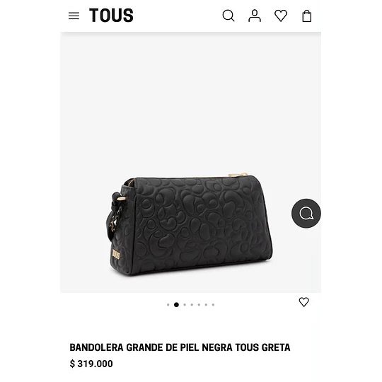 Tous Greta de cuero