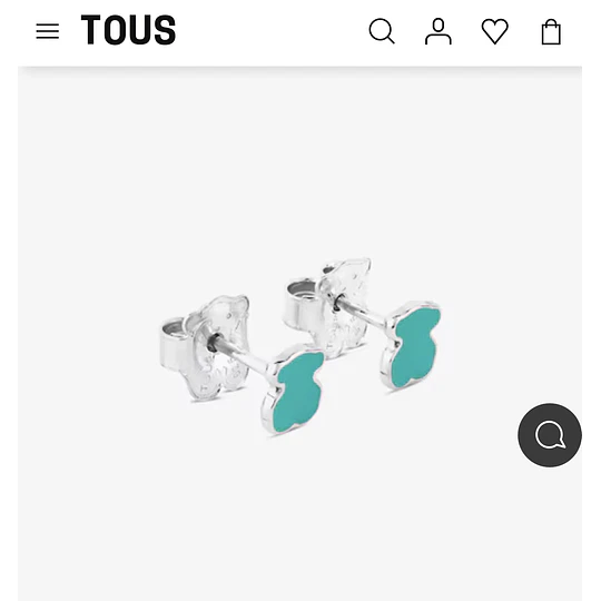 Tous aros muffin plata 925