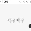 Tous aros muffin plata 925