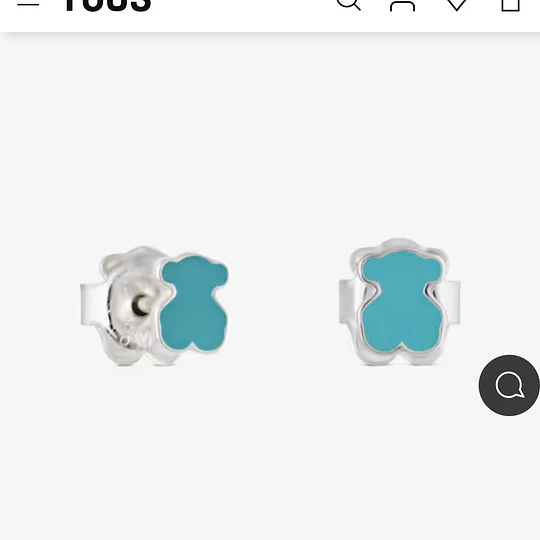 Tous aros muffin plata 925