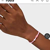 Pulsera Tous rodonita y perlas cultivadas