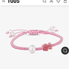 Pulsera Tous rodonita y perlas cultivadas
