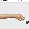 Pulsera Tous plata 925 oso triple