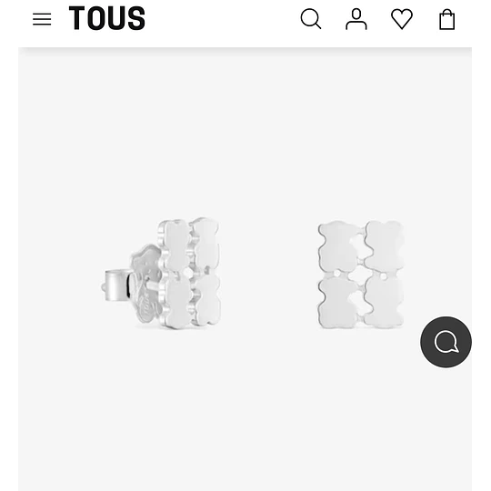 Aros Tous plata 925 Sweet Dolls