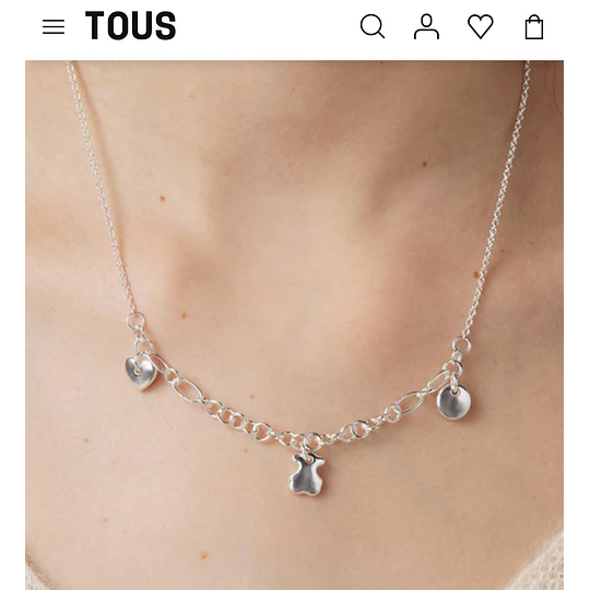 Collar Tous plata 925