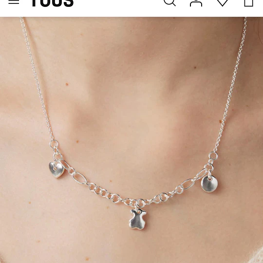 Collar Tous plata 925