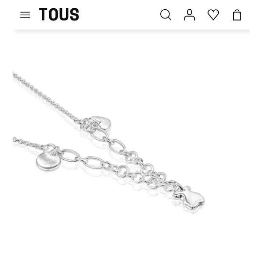 Collar Tous plata 925