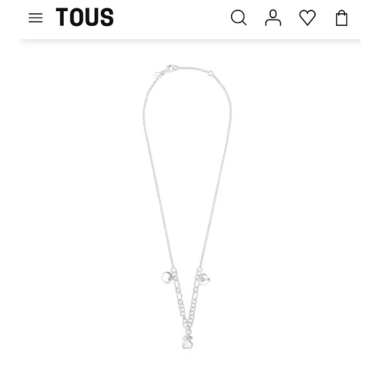 Collar Tous plata 925