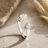 Anillo TOUS plata y perlas cultivadas numero 13