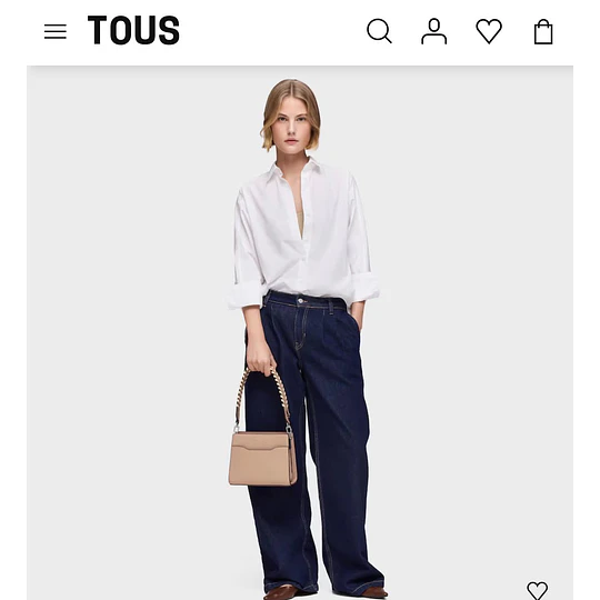 Tous Shopper Topo Saffiano
