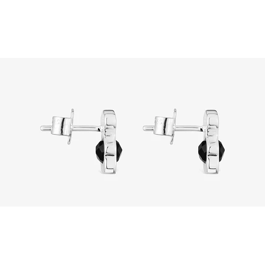 Aros Tous plata 925 y onix