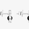 Aros Tous plata 925 y onix