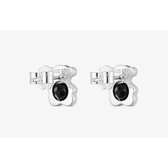 Aros Tous plata 925 y onix