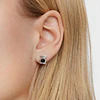 Aros Tous plata 925 y onix