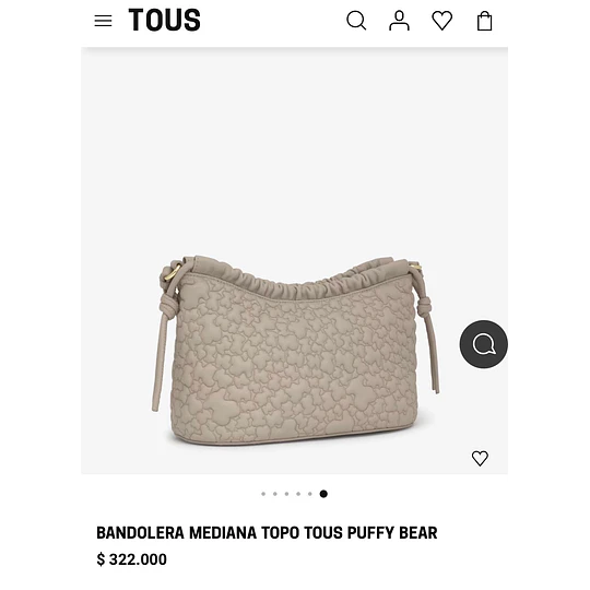 Tous Puffy Bear Topo