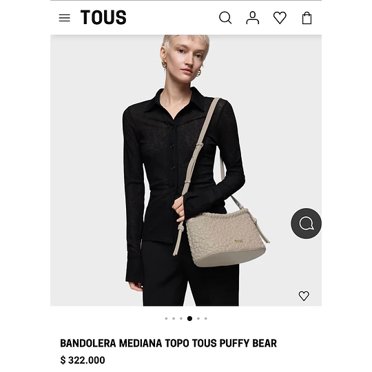 Tous Puffy Bear Topo