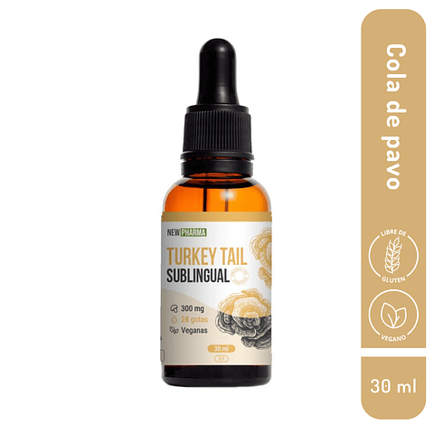 Cola de pavo Sublingual 3:1 | Newpharma | 30 ml