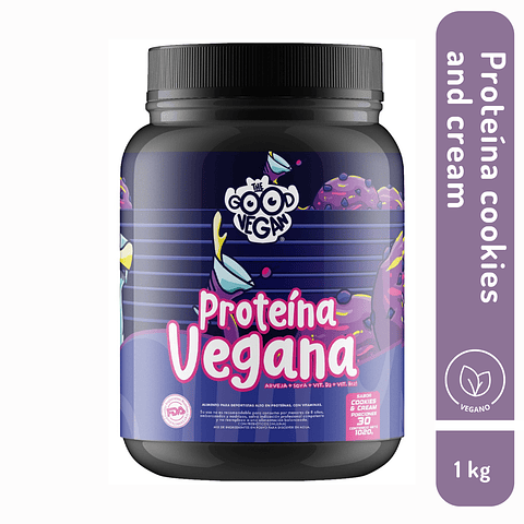 Proteína cookies and cream