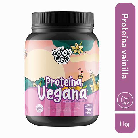Proteína de soya vainilla
