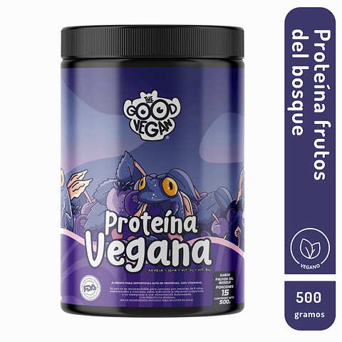 Proteína frutos del bosque