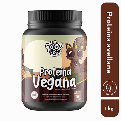 Proteína de soya avellana