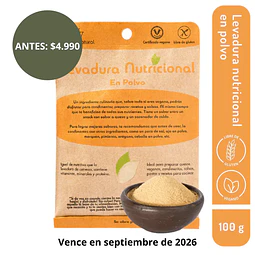 Levadura nutricional en polvo
