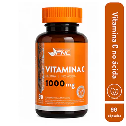 Vitamina C Neutra FNL 1000 mg – 90 Cápsulas Vegetales