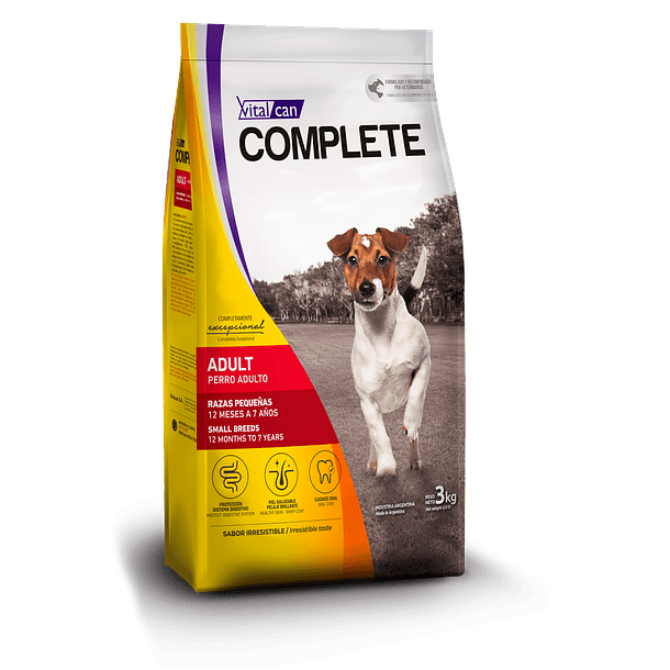 COMPLETE PERRO ADULTO RAZA PEQUEÑA 7.5 KG 