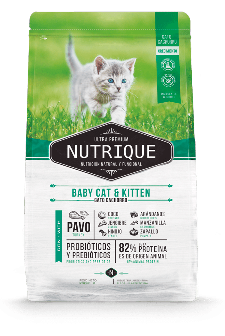 Nutrique baby cat & kitten 7,5 kg